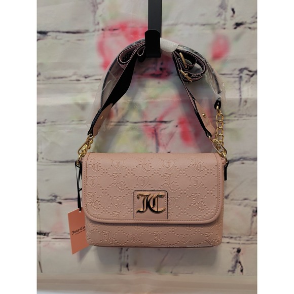 Juicy Couture Handbags - Juicy Couture Dusty Blush Charm I'm Sure Crossbody NWT